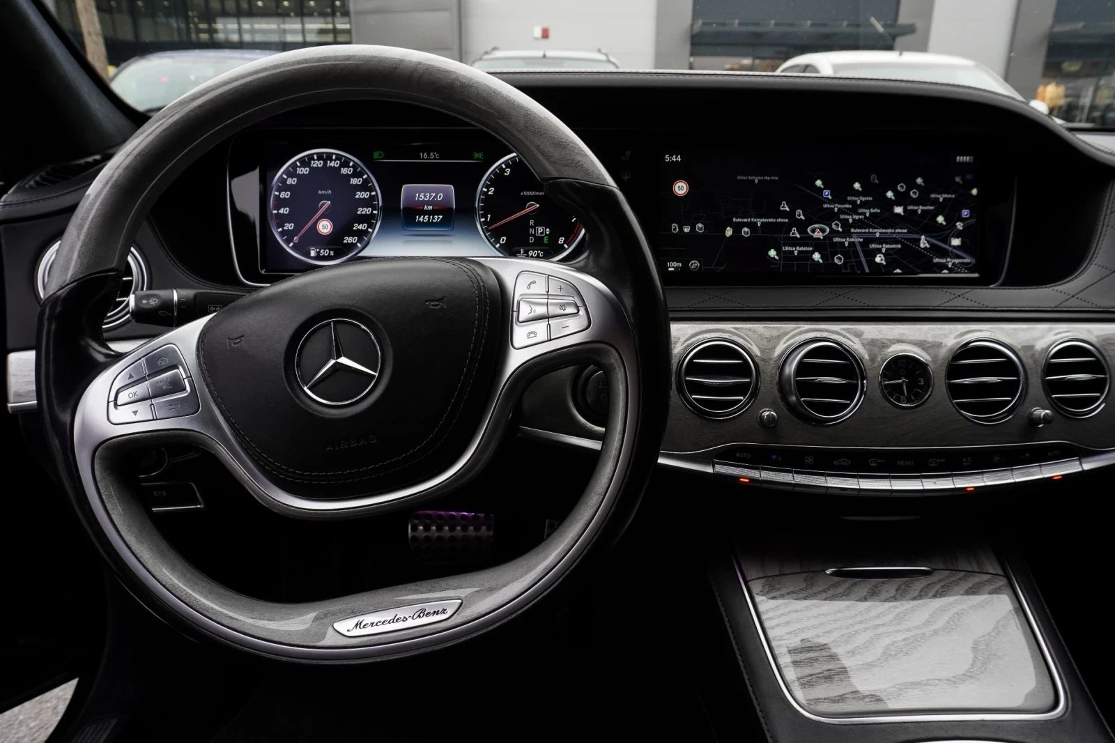 Mercedes-Benz S 550 AMG #LONG #DESIGNO #BURMASTER #360 #PANO# HEADUP  - изображение 9