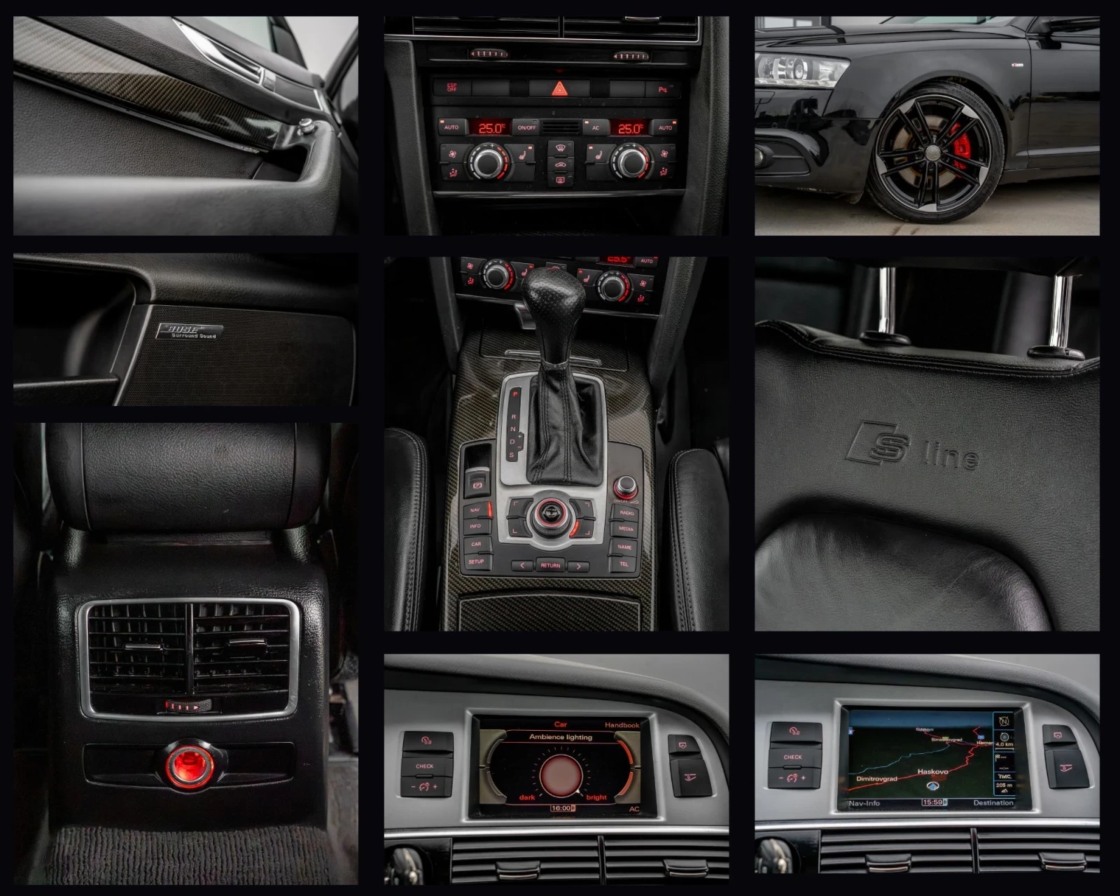 Audi A6 3.0TDI/ QUATTRO/ FACELIFT/ BOSE, снимка 15 - Автомобили и джипове - 53950337