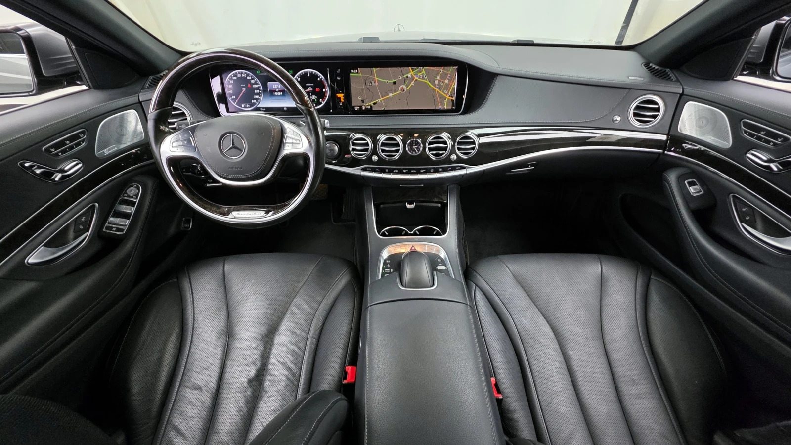 Mercedes-Benz S 350 360* ЕЛ. БАГАЖНИК* BLIND SPOT* ЛЮК* КРАЙНА ЦЕНА, снимка 7 - Автомобили и джипове - 55344708