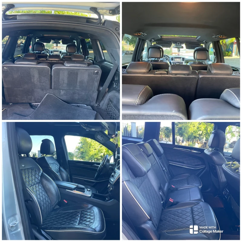 Mercedes-Benz GL 550 AMG/DESIGNO/FULL/360/DISTRONIC/7G+ , снимка 12 - Автомобили и джипове - 52668488