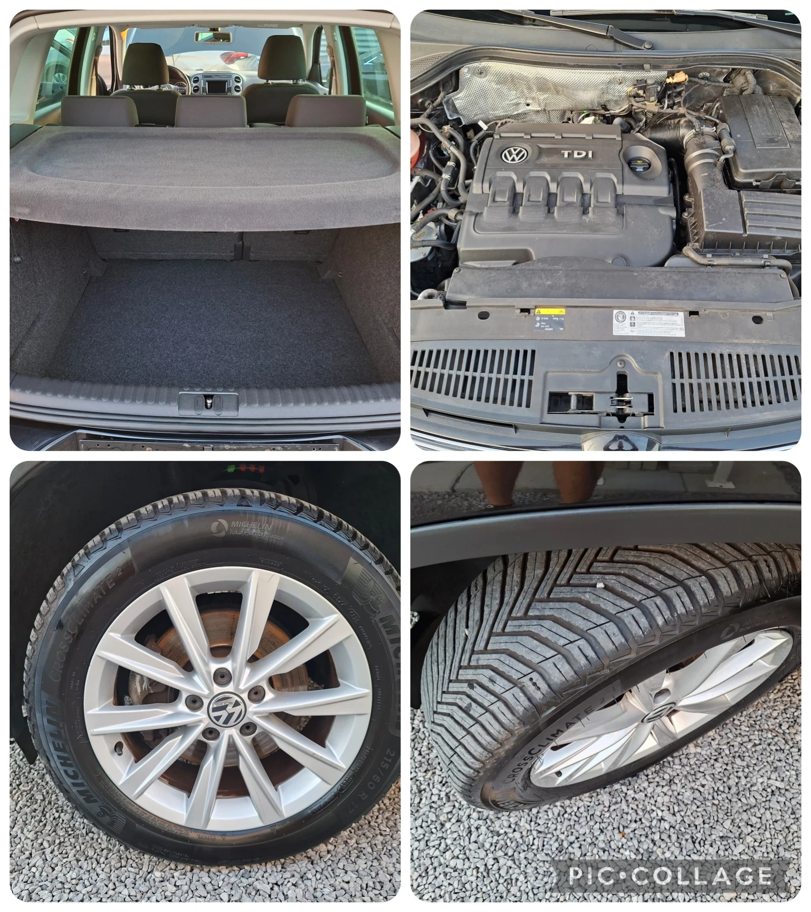 VW Tiguan 2.0TDI-4Motion-162000км.-АВТОМАТИК, снимка 15 - Автомобили и джипове - 55069703