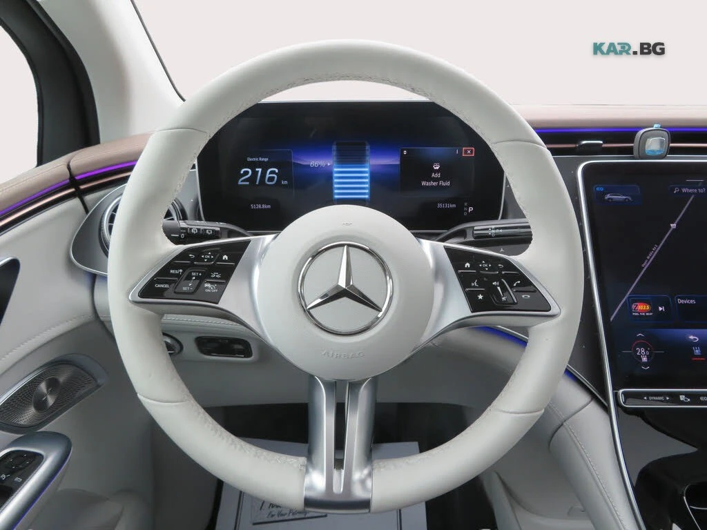 Mercedes-Benz EQE 350 4MATIC* 360 КАМЕРА* ОБДУХВАНЕ* BURMESTER, снимка 15 - Автомобили и джипове - 55279129