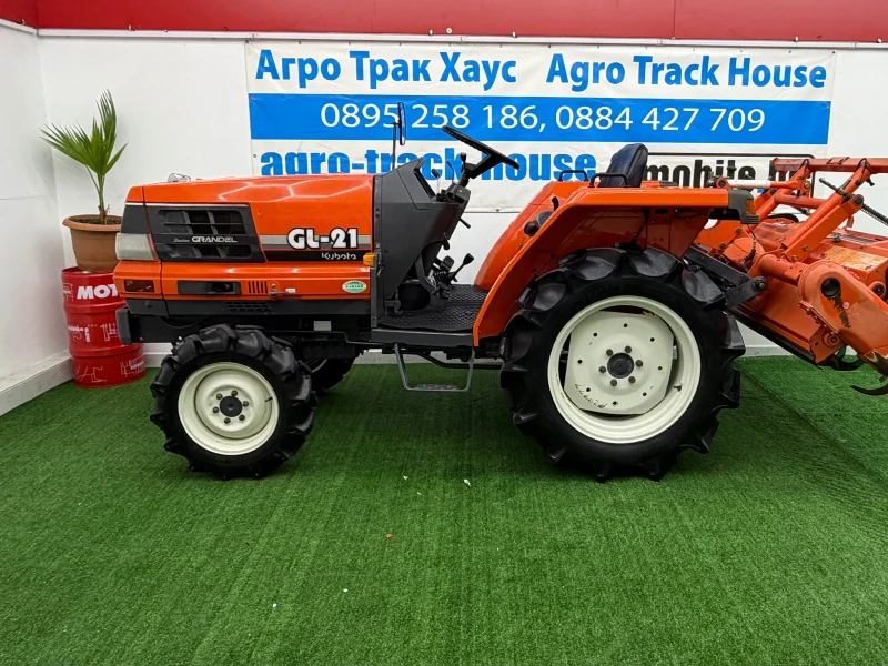 Трактор Kubota * GL-21* TOP* РЕВЪРС* ФРЕЗА* , снимка 8 - Селскостопанска техника - 52566316