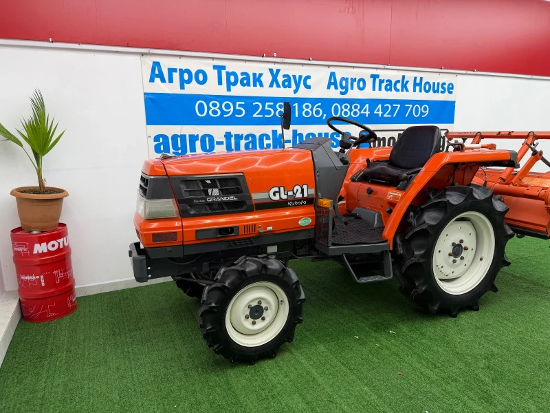 Трактор Kubota * GL-21* TOP* РЕВЪРС* ФРЕЗА* , снимка 10 - Селскостопанска техника - 52566316