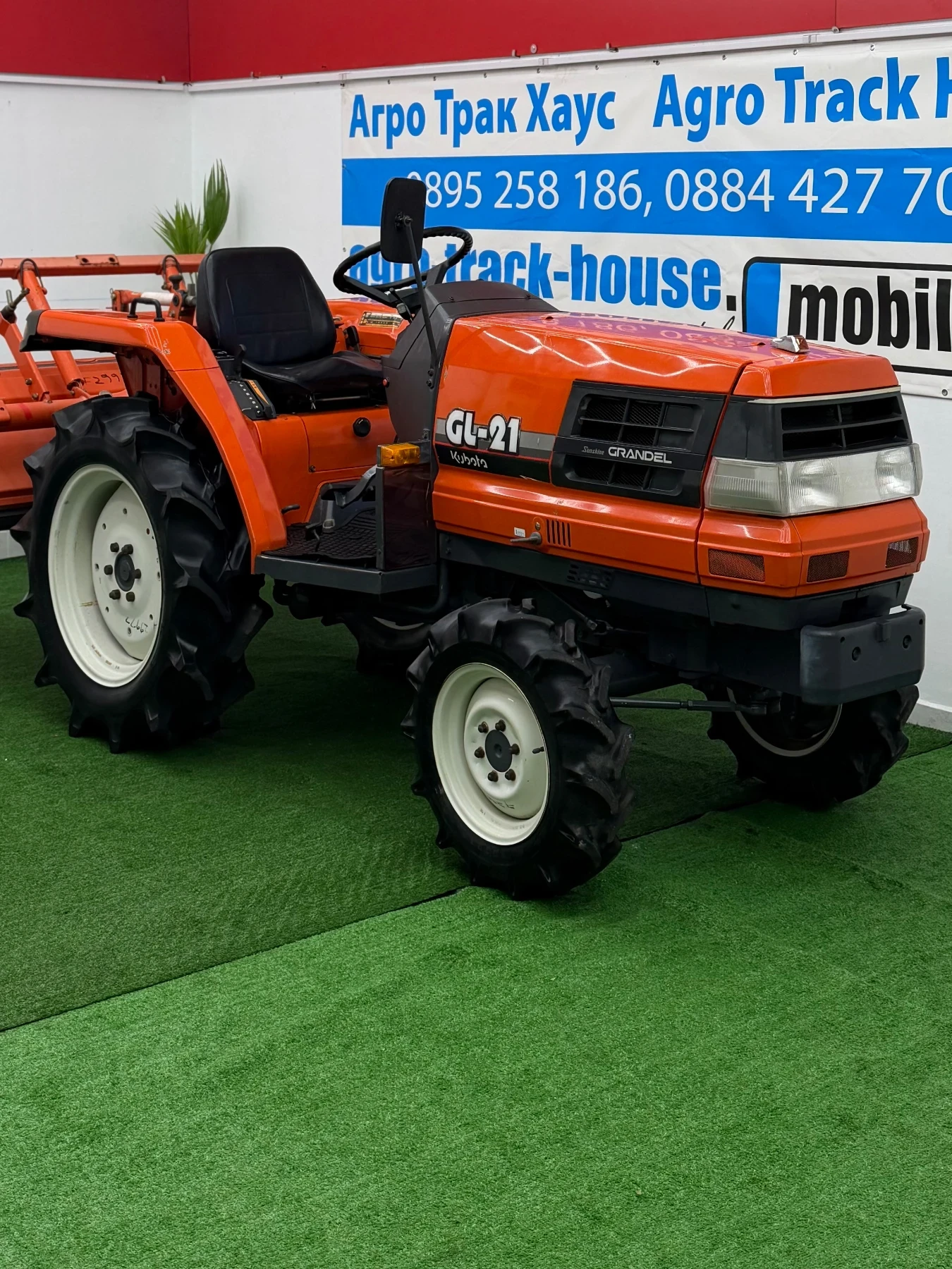 Трактор Kubota * GL-21* TOP* РЕВЪРС* ФРЕЗА* , снимка 1