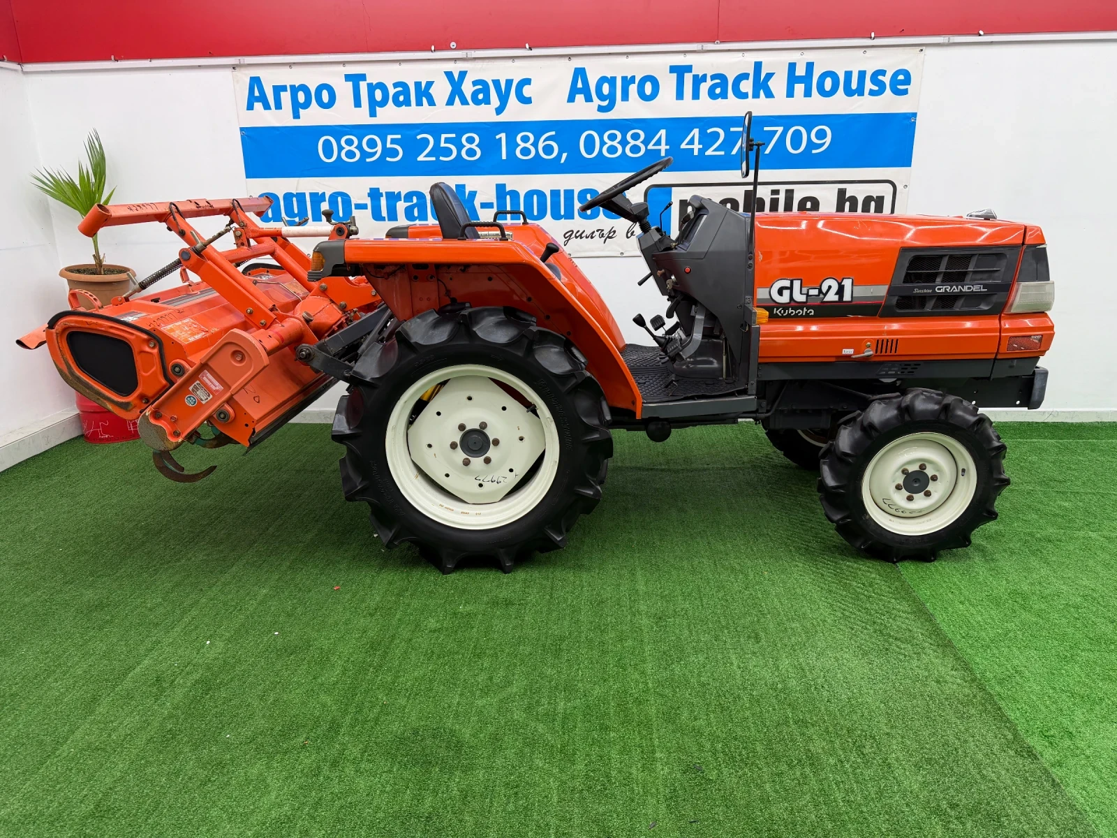 Трактор Kubota * GL-23* TOP* РЕВЪРС* ФРЕЗА*  - изображение 2