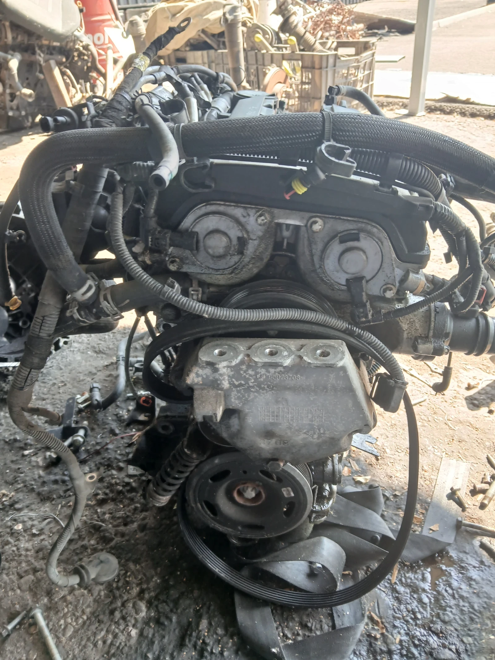 B14NET Двигател Opel Mokka 1.4 бензин  турбо  2013г , снимка 3 - Части - 55650412