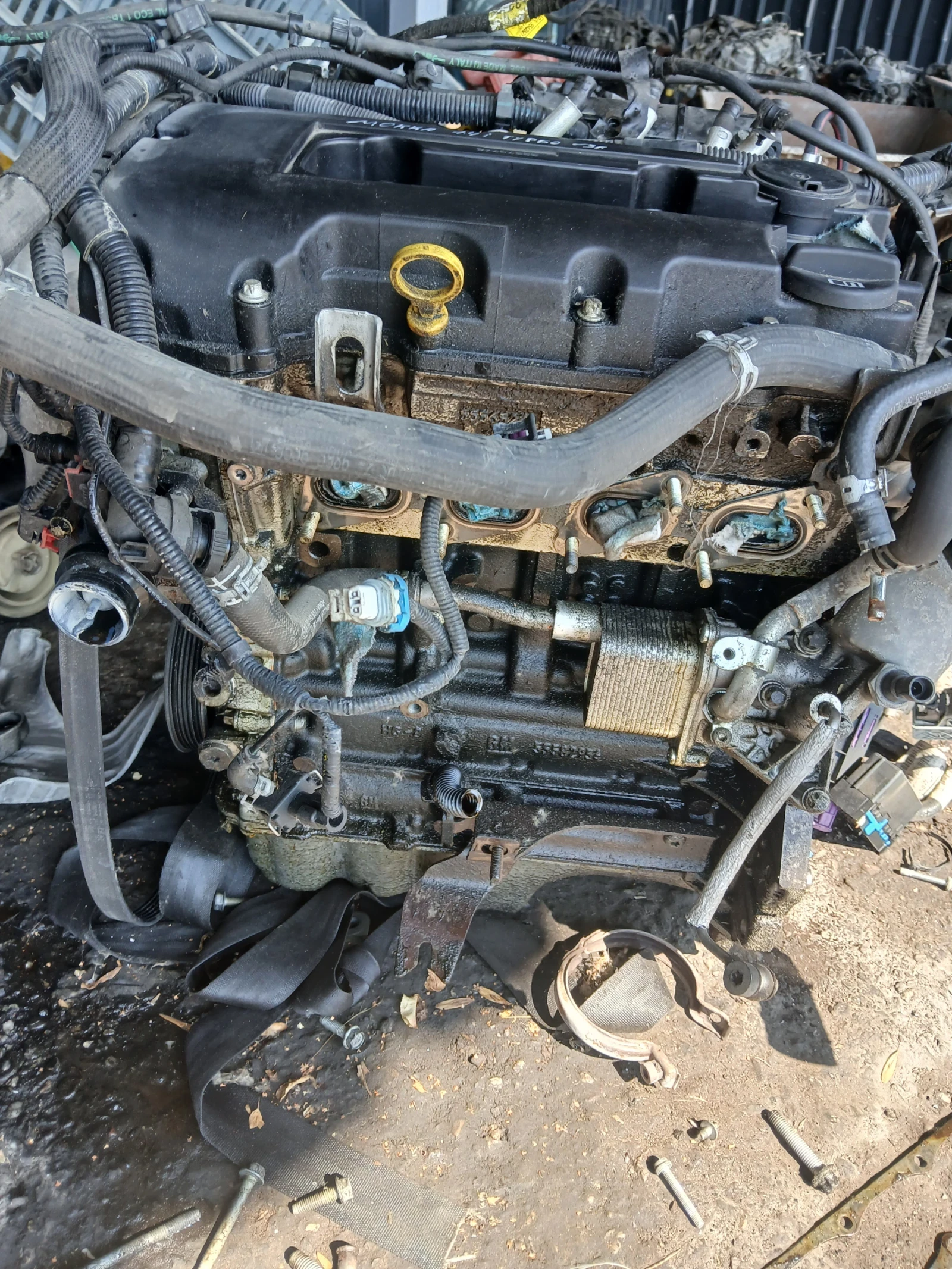 B14NET Двигател Opel Mokka 1.4 бензин  турбо  2013г , снимка 2 - Части - 55650412