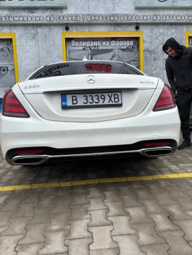 Предна броня и заден дифузьор Mercedes S 560 w222 facelift, снимка 5 - Части - 49331231