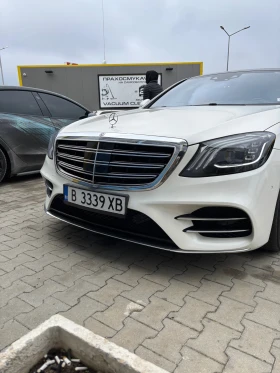 Предна броня и заден дифузьор Mercedes S 560 w222 facelift, снимка 3 - Части - 49331231