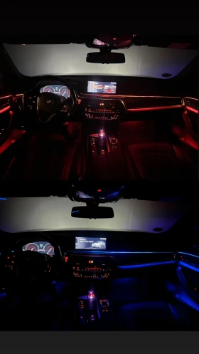 BMW 530 M5 LCI OPTIK/ LASER/ CARBON/ DISTRONIK/ LED/ 20zol | Auto.bg — изображение 10