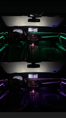 BMW 530 M5 LCI OPTIK/ LASER/ CARBON/ DISTRONIK/ LED/ 20zol | Auto.bg — изображение 9