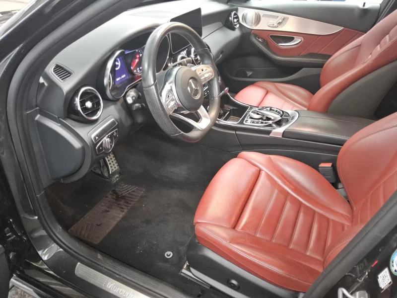 Mercedes-Benz C 220 d/AMG-LINE/194HP/BURM/DISTR.+ /LED/360/KLESS/768f, снимка 6 - Автомобили и джипове - 51766704