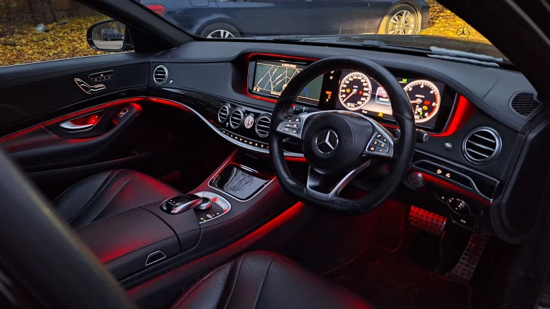 Mercedes-Benz S 350  9G. LONG, Панорама, снимка 6 - Автомобили и джипове - 53090352
