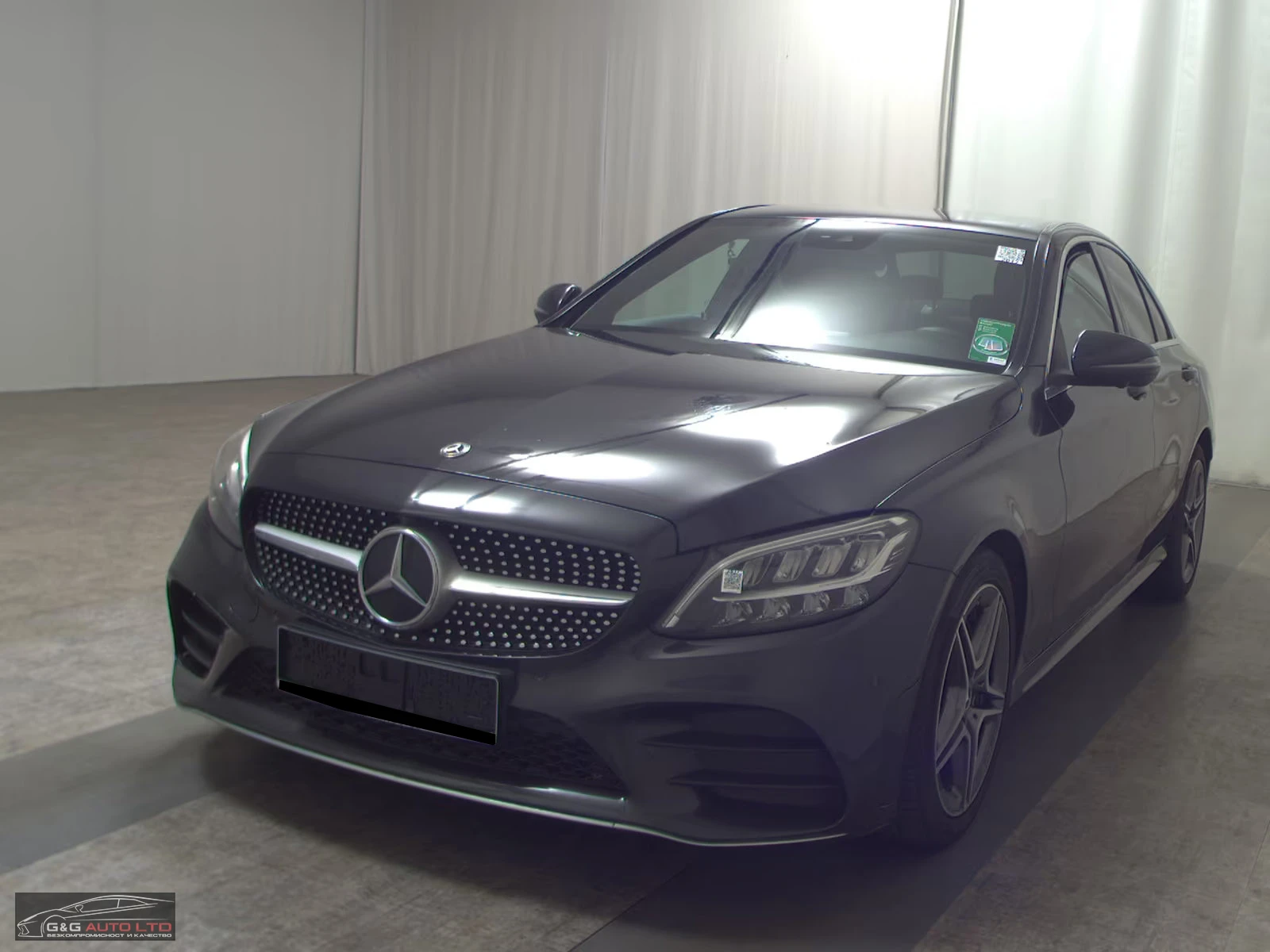 Mercedes-Benz C 220 d/AMG-LINE/194HP/BURM/DISTR.+ /LED/360/KLESS/768f, снимка 1