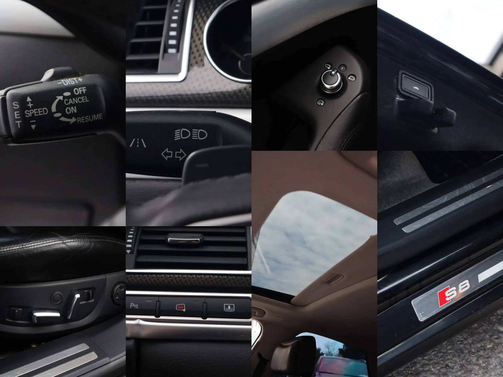 Audi S8 5.2FSI/Distronic/Lane Assist/Side Assist/Carbon/По, снимка 11 - Автомобили и джипове - 54062761