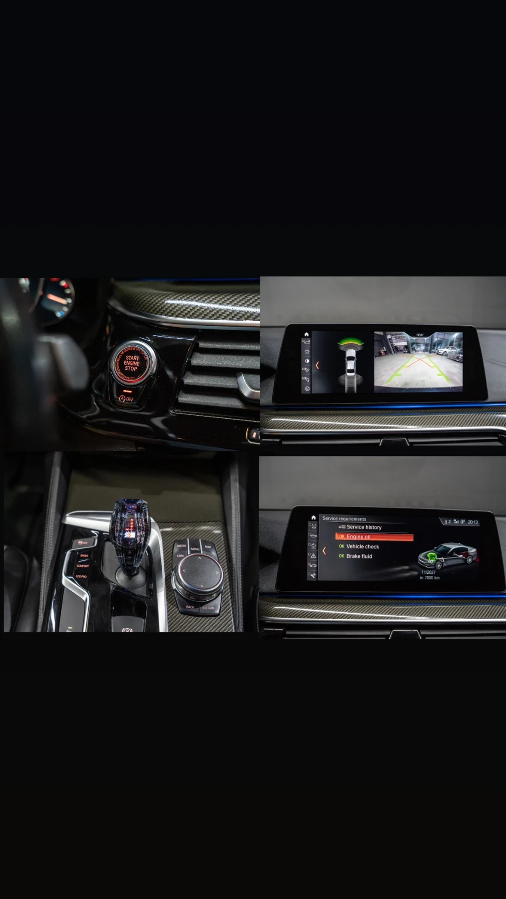BMW 530 M5 LCI OPTIK/ LASER/ CARBON/ DISTRONIK/ LED/ 20zol, снимка 14 - Автомобили и джипове - 55267988