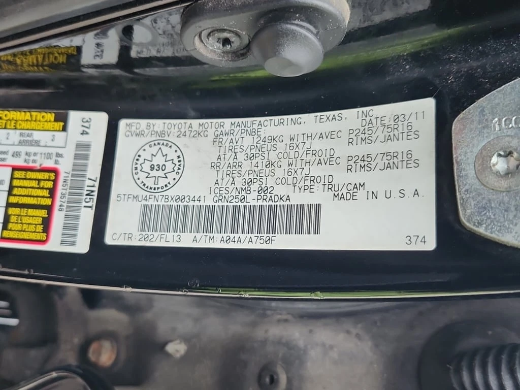 Toyota Tacoma * CREW CAB STD BED * CARFAX * БЕЗ ПЪРВОНАЧАЛНА ВНО - изображение 7