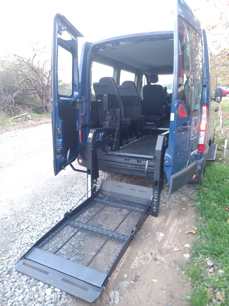 Opel Movano 2, 3 DCI, Пътнически, Специален транспорт , снимка 17 - Бусове и автобуси - 52229892