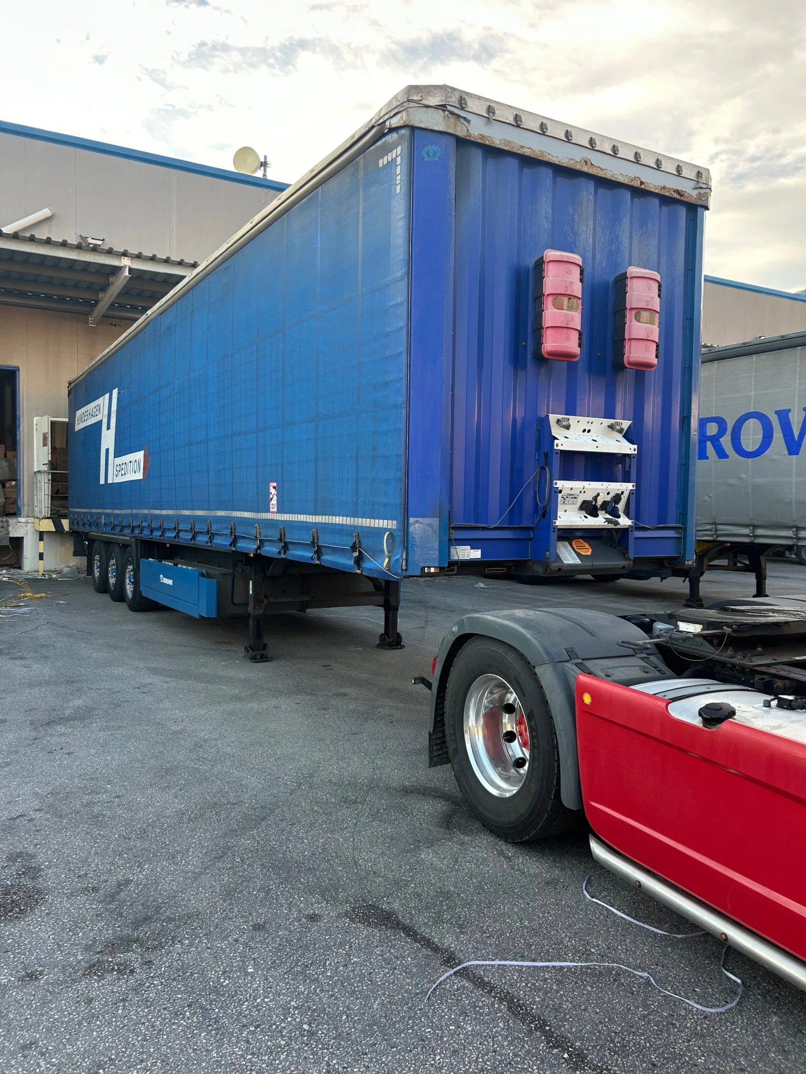 Полуремарке Krone SD, снимка 2 - Ремаркета - 54828877