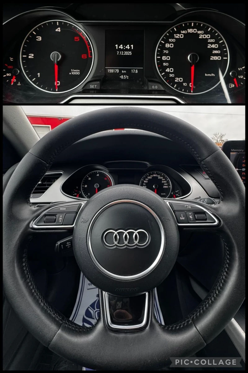 Audi A4 2.0TDI, 150 к.с, АВТОМАТ, НАВИГАЦИЯ, XENON, FULL , снимка 12 - Автомобили и джипове - 52702488