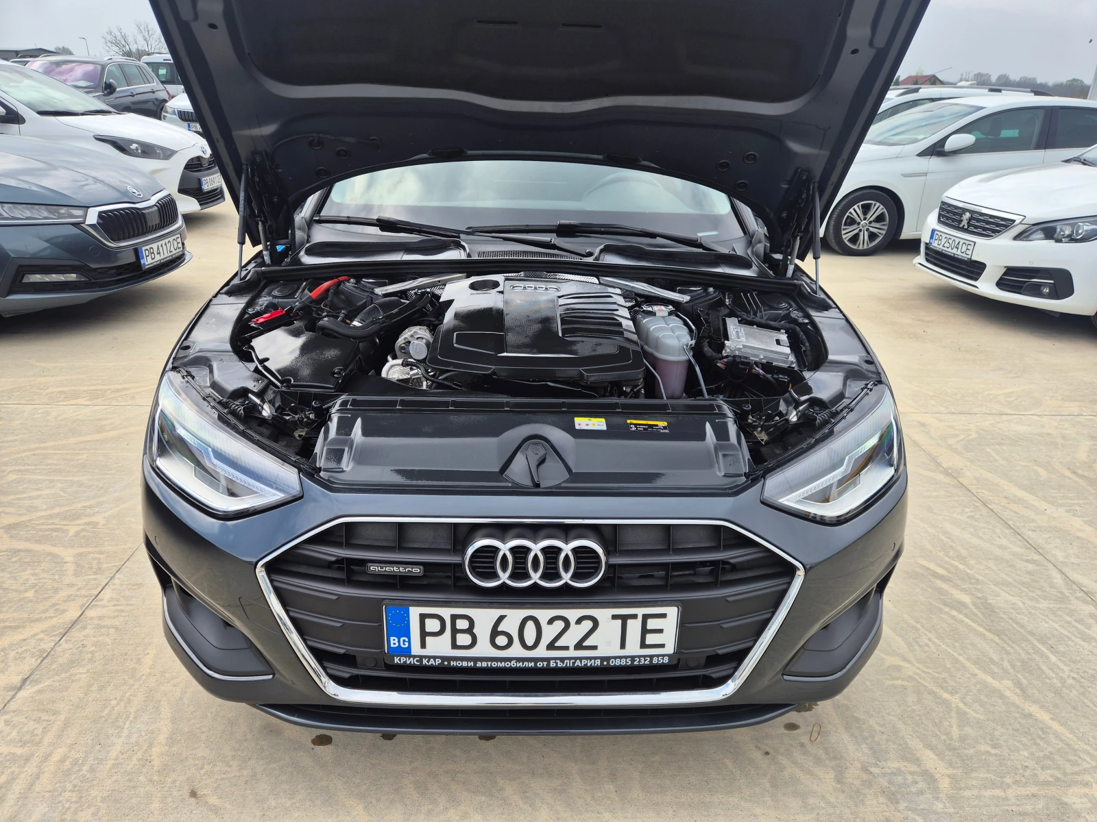 Audi A4 4Х4 204кс AT 7, снимка 17 - Автомобили и джипове - 53994275