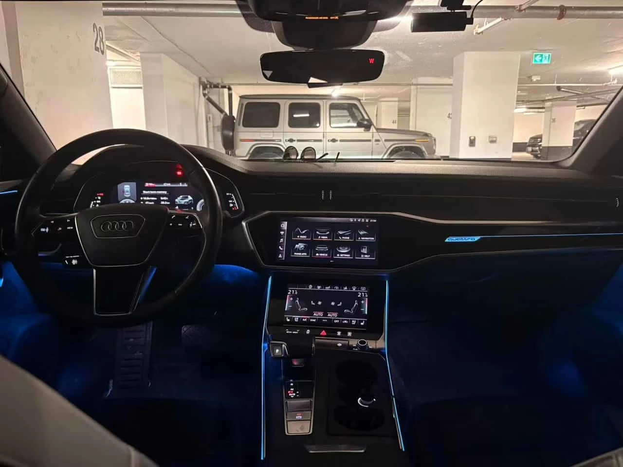 Audi A7 | Technik | DISTRONIC | 360 | HUD | ОБДУХВАНЕ | , снимка 9 - Автомобили и джипове - 55167338