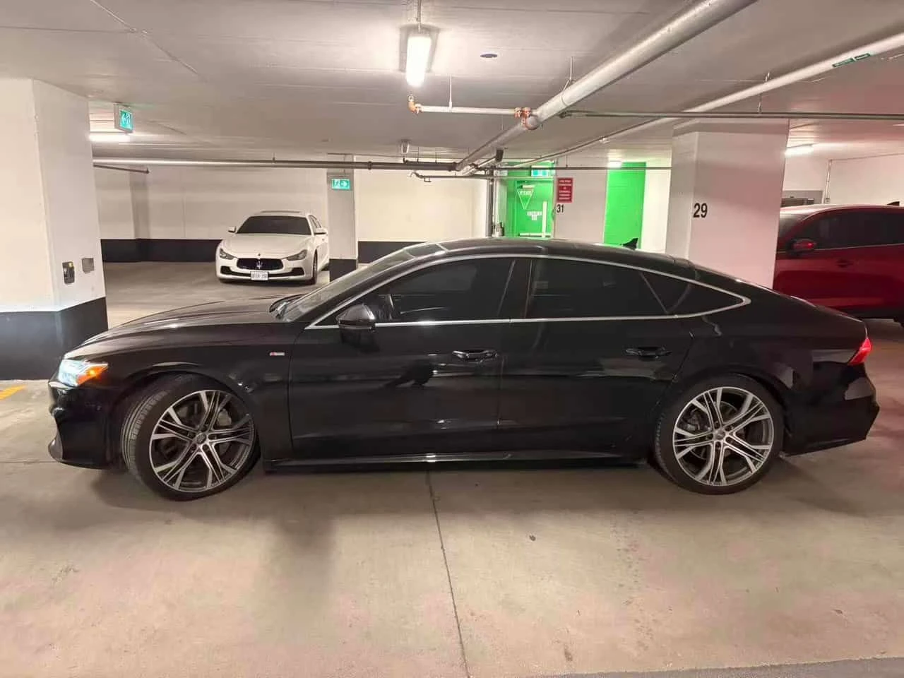 Audi A7 | Technik | DISTRONIC | 360 | HUD | ОБДУХВАНЕ | , снимка 2 - Автомобили и джипове - 55167338