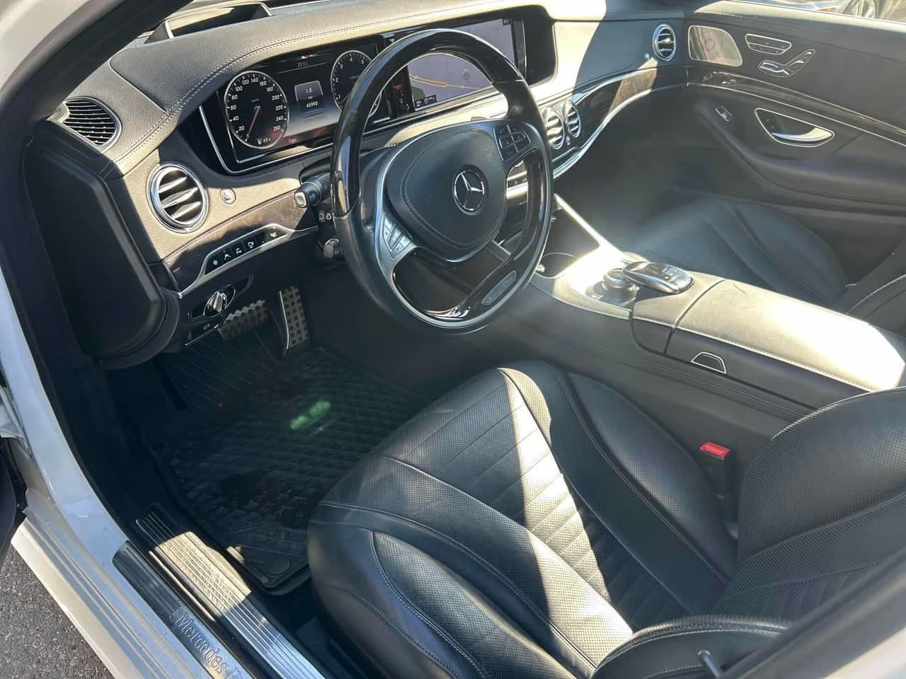 Mercedes-Benz S 550 360/DIS/HEAD UP / BURMESTER /CARFAX , снимка 5 - Автомобили и джипове - 55530055