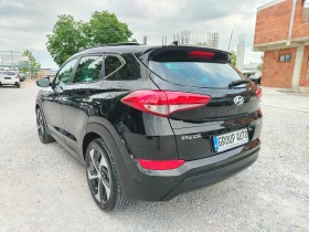 Hyundai Tucson 1.7CRDI-140к.с/АВТОМАТИК/НАВИГАЦИЯ/КОЖА/ПОДГРЕВ!!!, снимка 4