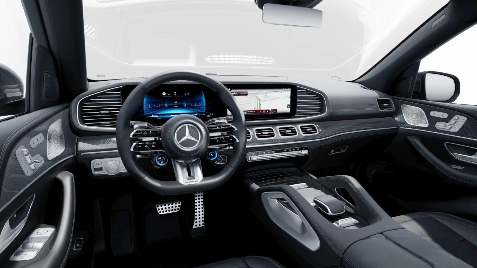 Mercedes-Benz GLE 53 4MATIC AMG AIR  BURM HuD KeyGO Pano 360  Обдух #iCarbg  - изображение 9