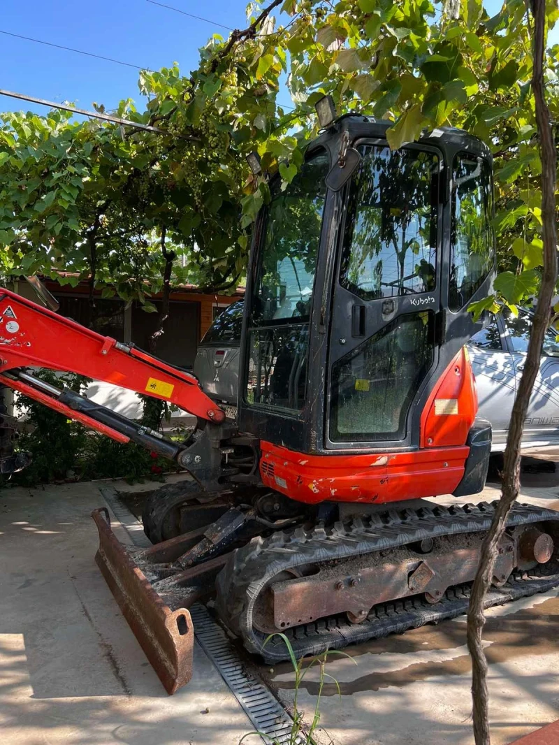 Багер Kubota U25-3EU, снимка 11 - Индустриална техника - 48409089