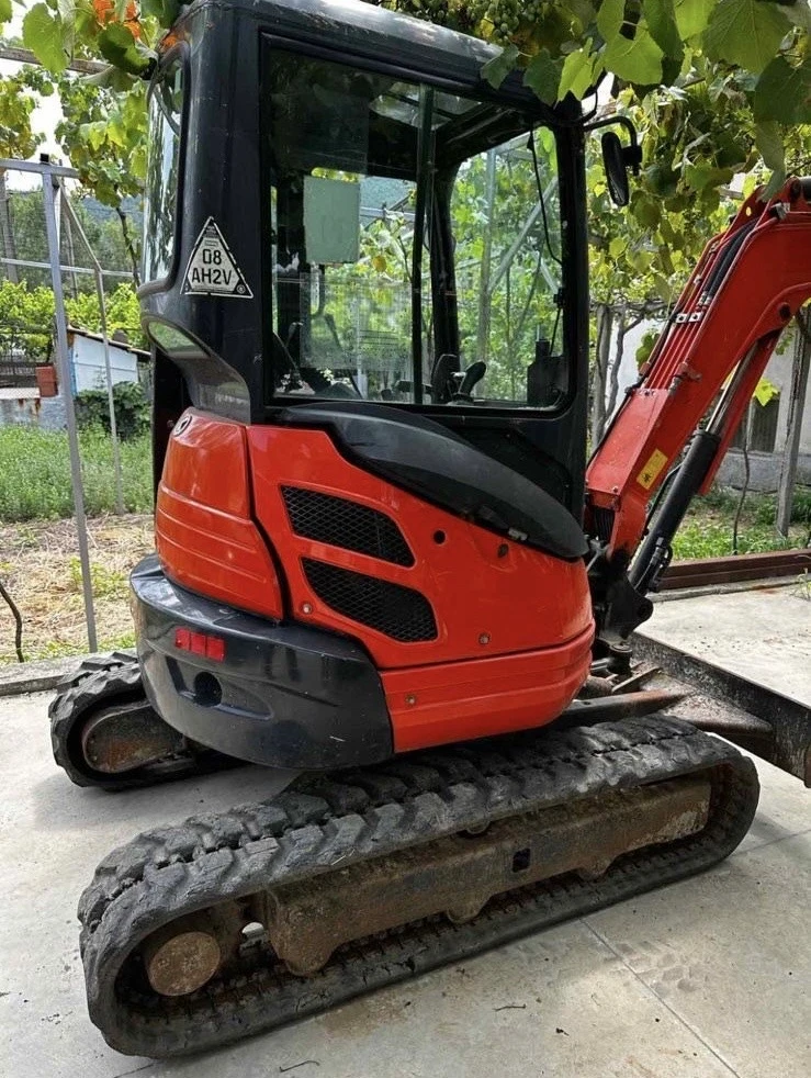 Багер Kubota U25-3EU, снимка 3 - Индустриална техника - 49472194