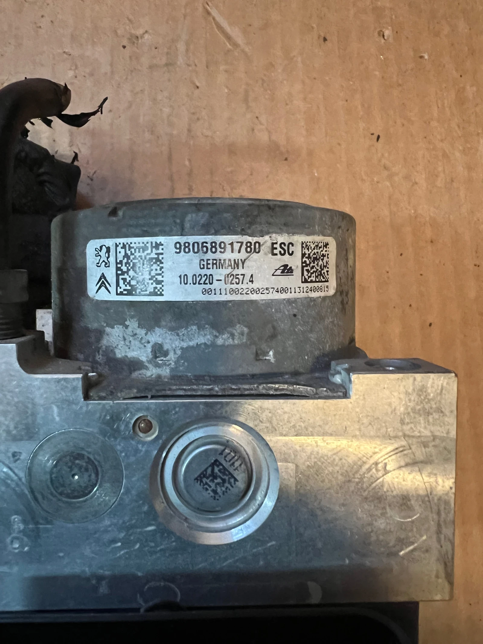 9806891780  ABS ����� PEUGEOT CITROEN Ate 10.0220-0257.4 10.0915-1178.3 10.0622-3389.1 ESCMK100CEM00 | Mobile.bg � ����������� 2