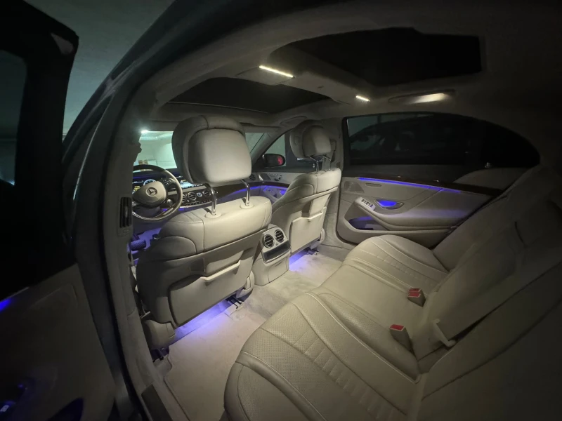 Mercedes-Benz S 550 4matic/long/панорама/Burmester, снимка 8 - Автомобили и джипове - 52277185