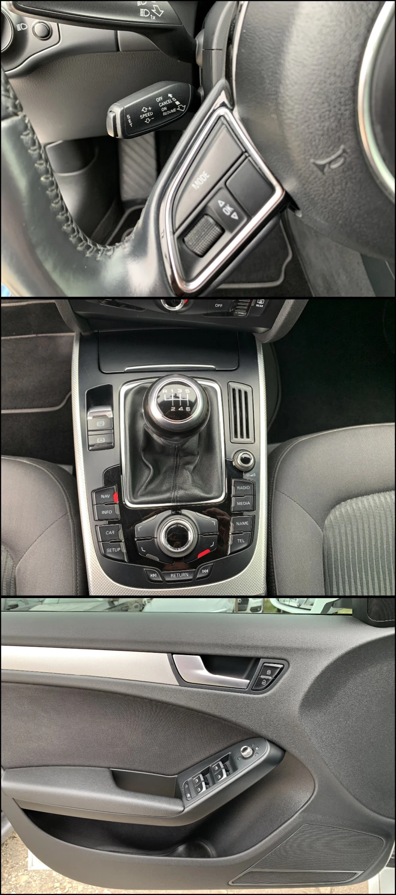 Audi A4 2.0TDI FACELIFT НАВИ БИ-КСЕНОН, снимка 14 - Автомобили и джипове - 52148030