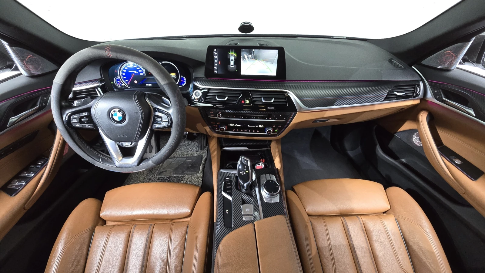 BMW 530 M5 LOOK* DIS* AlPINA ТАБЛО* ЧЕРНА ОПТИКА* HUD* LED, снимка 7 - Автомобили и джипове - 55978001