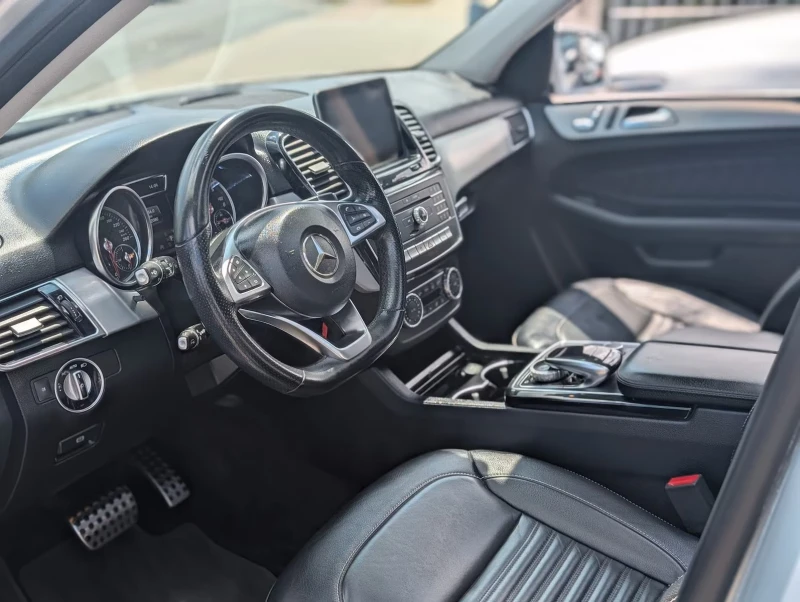 Mercedes-Benz GLE 350 d/4M/AMG/258HP/AIRM./DISTR+ /PANO/360/NAV/LED/668f, снимка 8 - Автомобили и джипове - 51521921