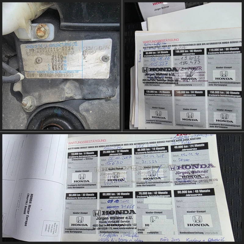 Honda Cr-v С-История Климатроник Fecelift 8 бр Джанти , снимка 9 - Автомобили и джипове - 53447706