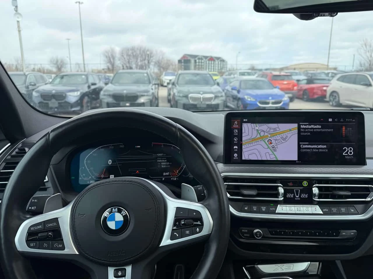 BMW X3 * xDrive30i * M PACK * NARDO GREY * HEAD-UP *  | Mobile.bg � ����������� 9