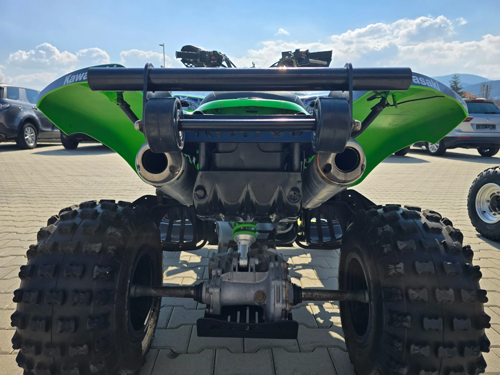 Kawasaki Kfx 700сс, Уникат, Нови гуми, Tuning!, снимка 13 - Мотоциклети и мототехника - 53769540