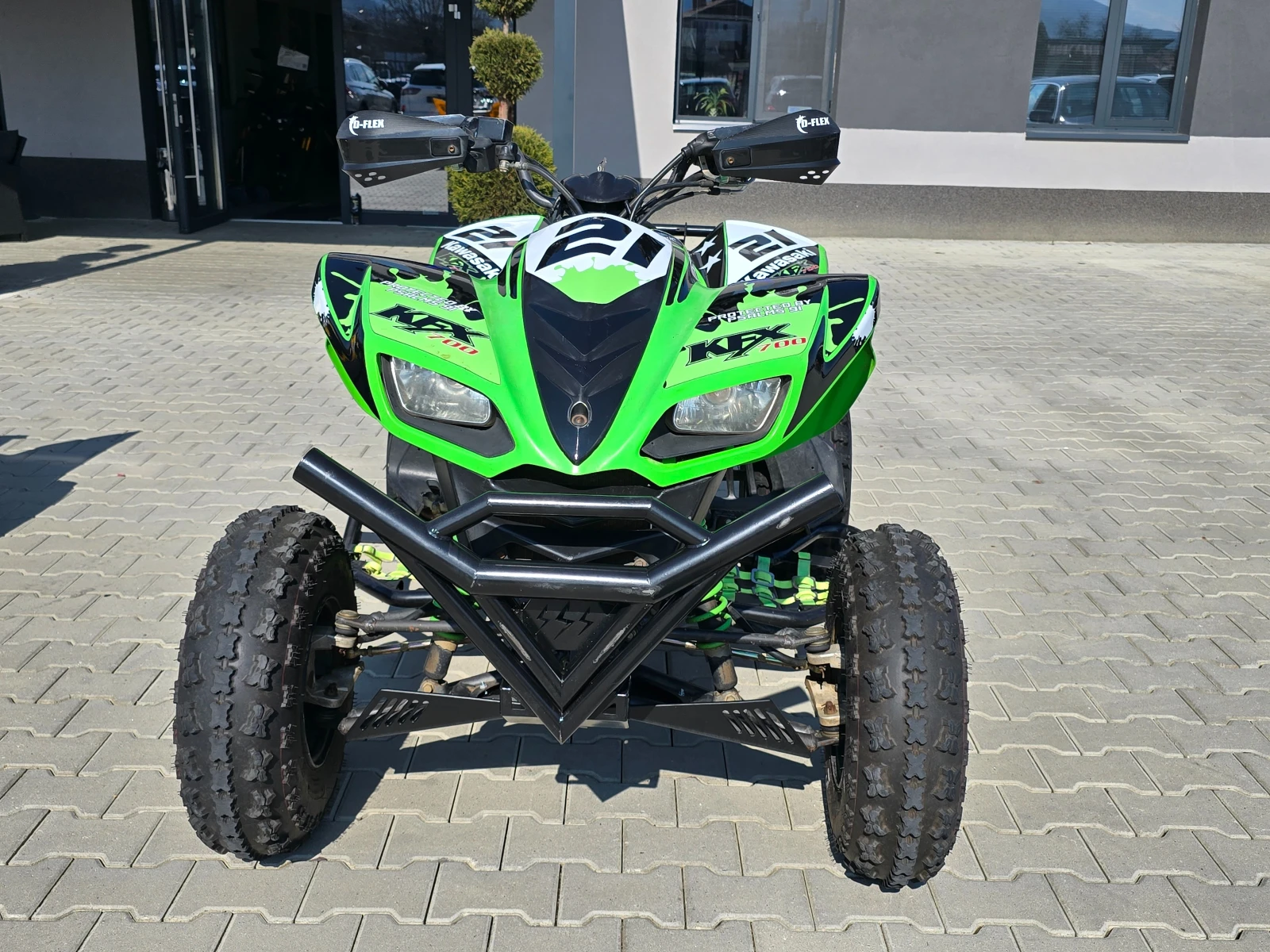 Kawasaki Kfx 700сс, Уникат, Нови гуми, Tuning! - изображение 9