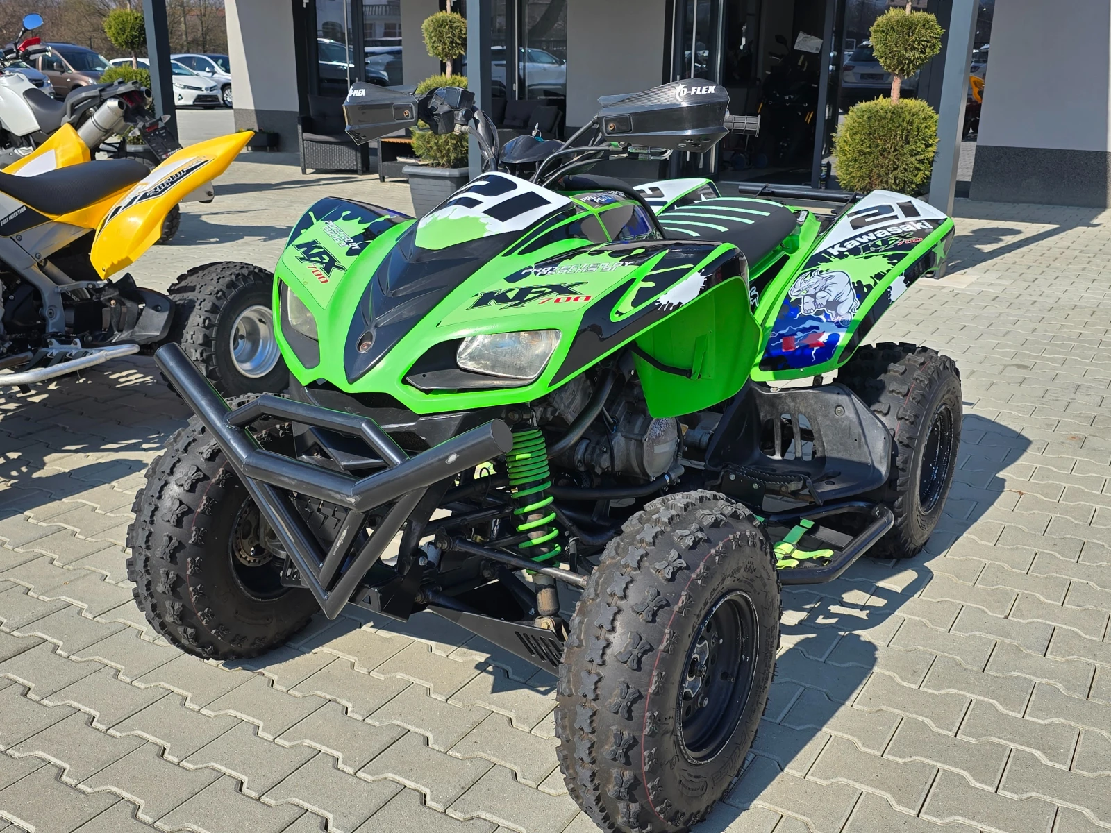 Kawasaki Kfx 700сс, Уникат, Нови гуми, Tuning! - изображение 8