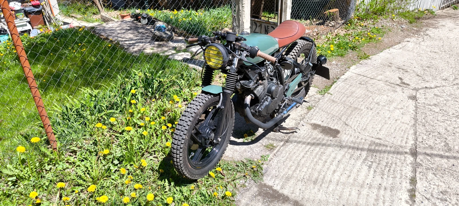 Yamaha Xs XS400 cafe racer, снимка 5 - Мотоциклети и мототехника - 54580665