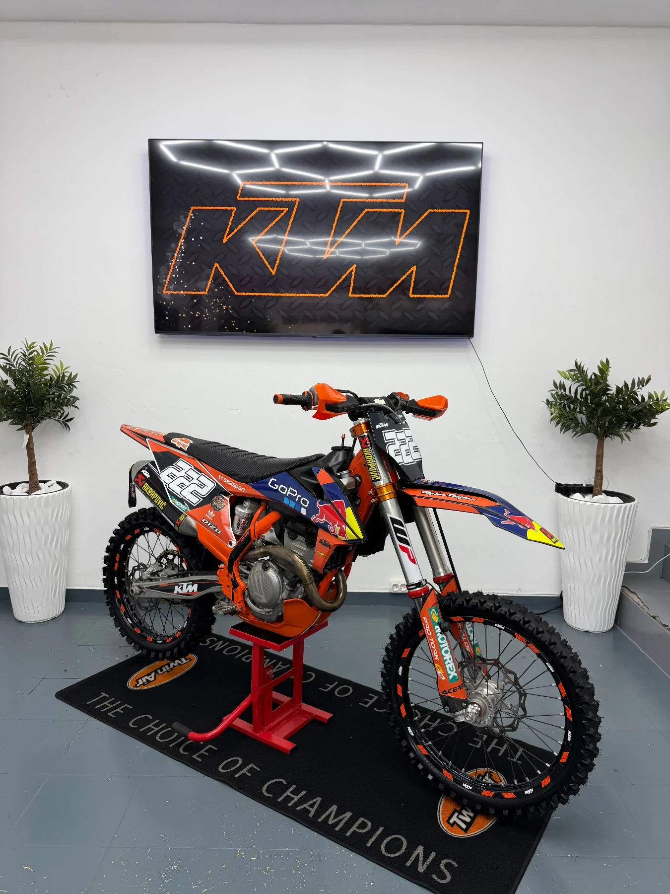 Ktm SX-F 250 2022 /2 режима /Тракшън /Лънч /Стартер