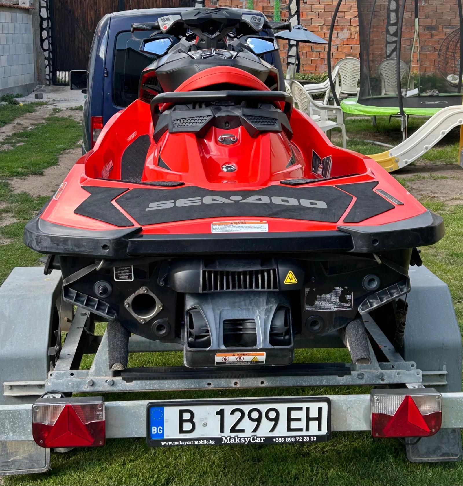 Джет Bombardier Sea Doo RXP, снимка 3 - Воден транспорт - 54885199