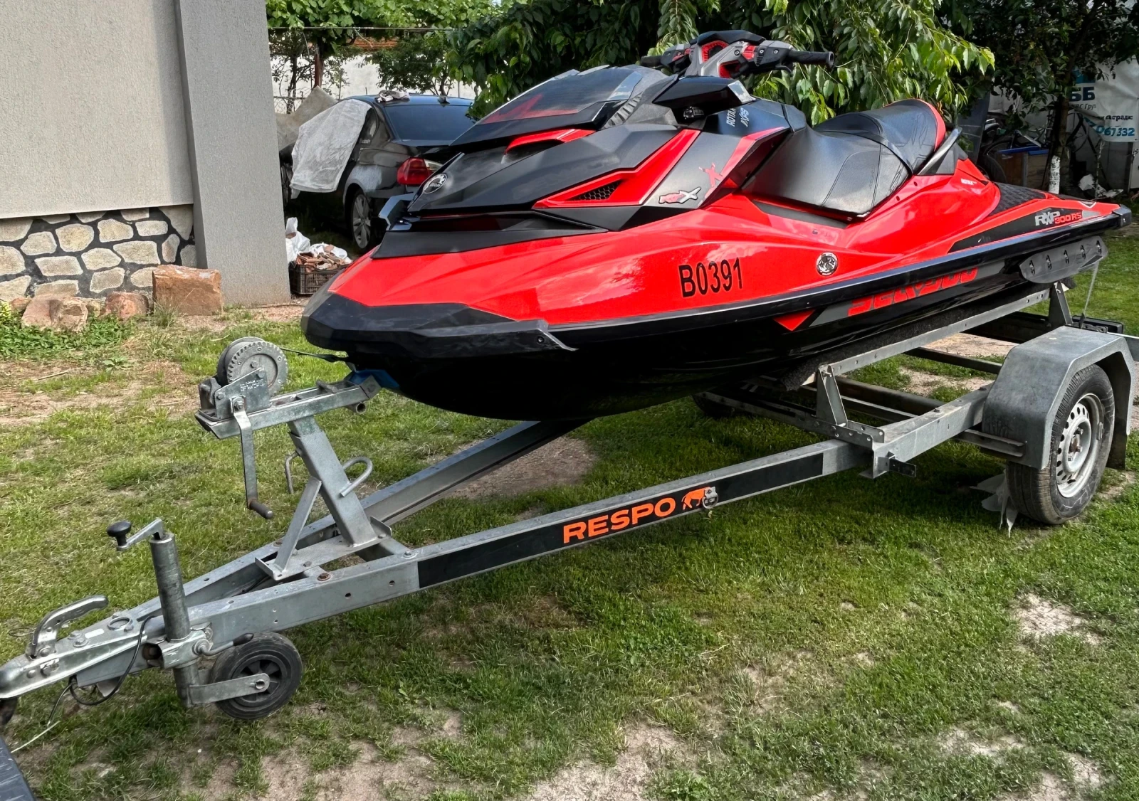 Джет Bombardier Sea Doo RXP, снимка 2 - Воден транспорт - 54885199