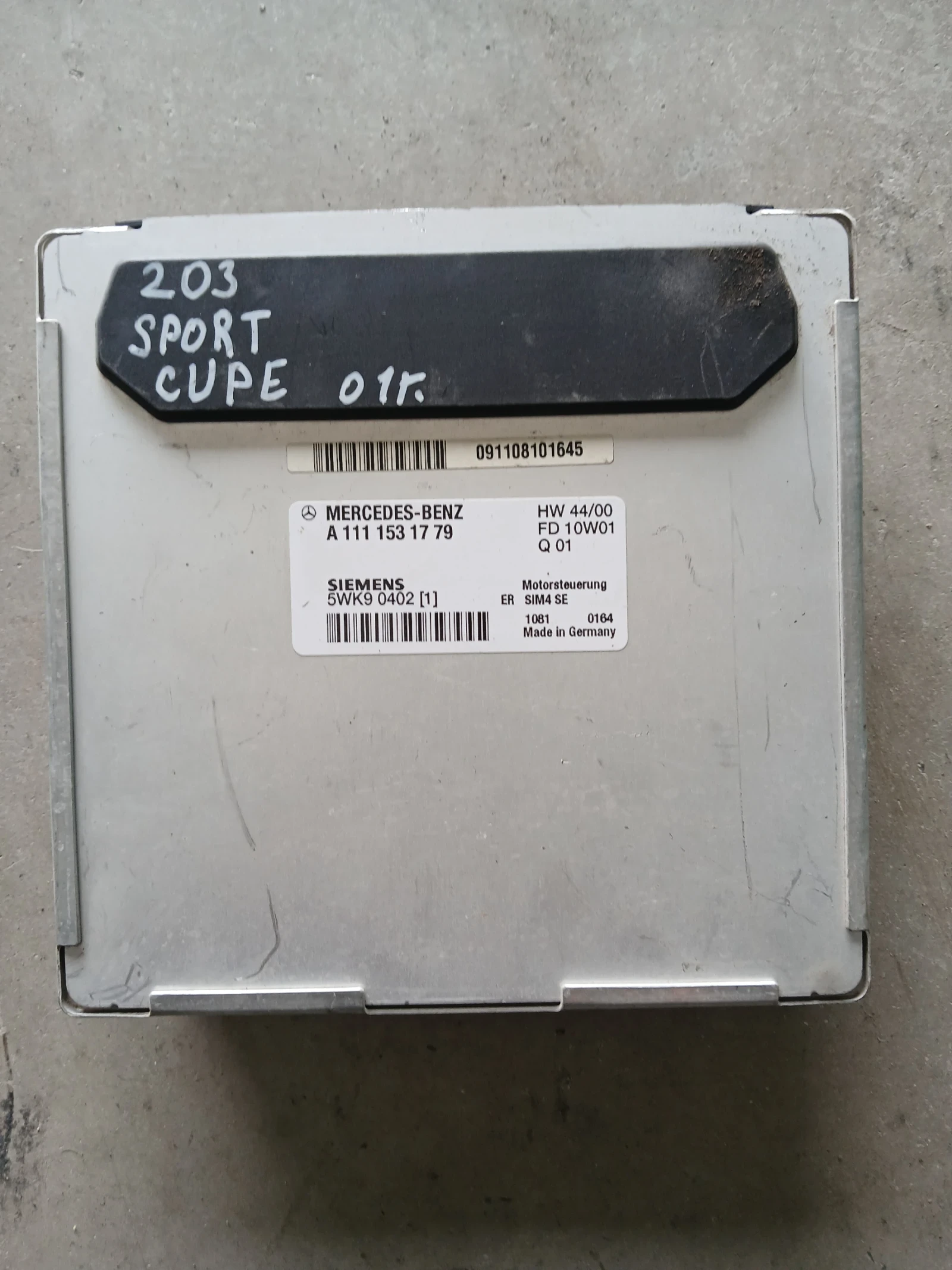 A 111 153 17 79 компютър Mercedes w203