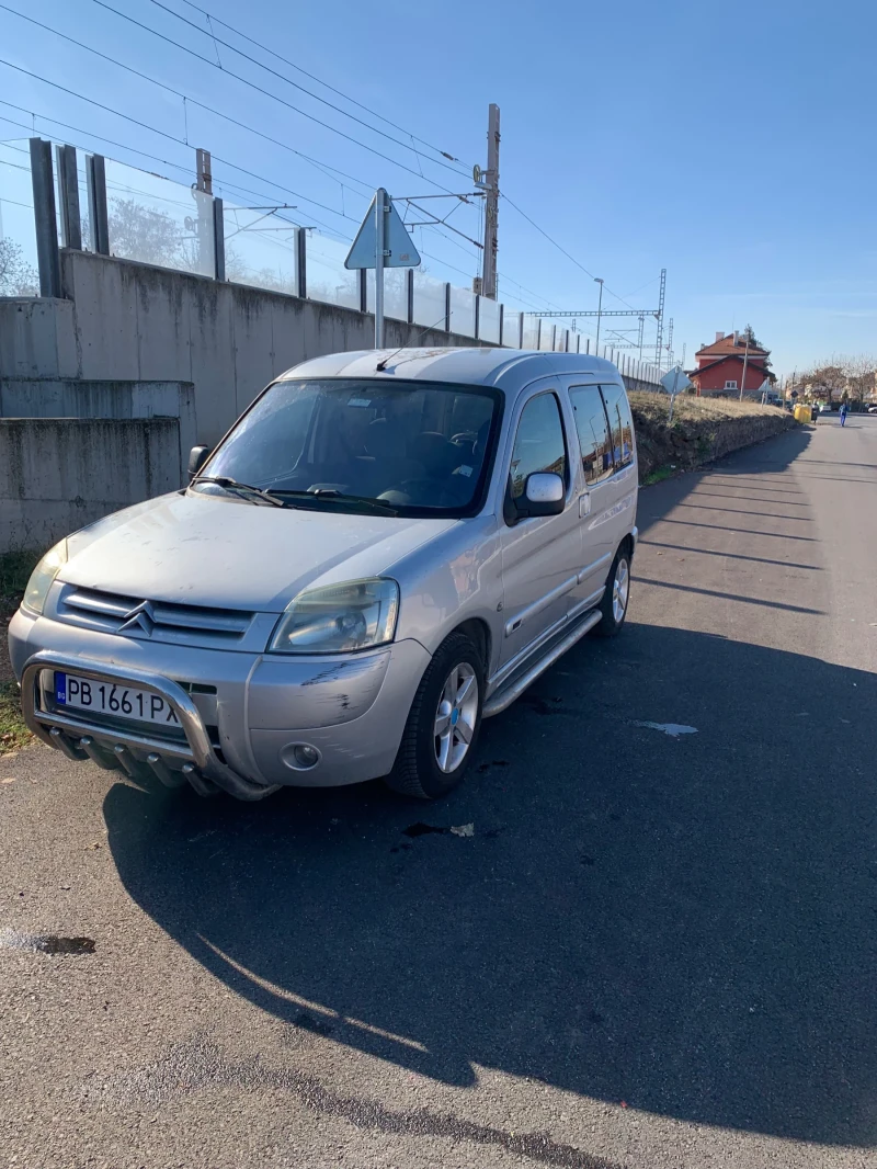 Citroen Berlingo Multispace-ГАЗ, КЛИМАТИК, ПАРТРОНИК, ПЪТНИЧЕСКИ , снимка 1 - Автомобили и джипове - 48015355