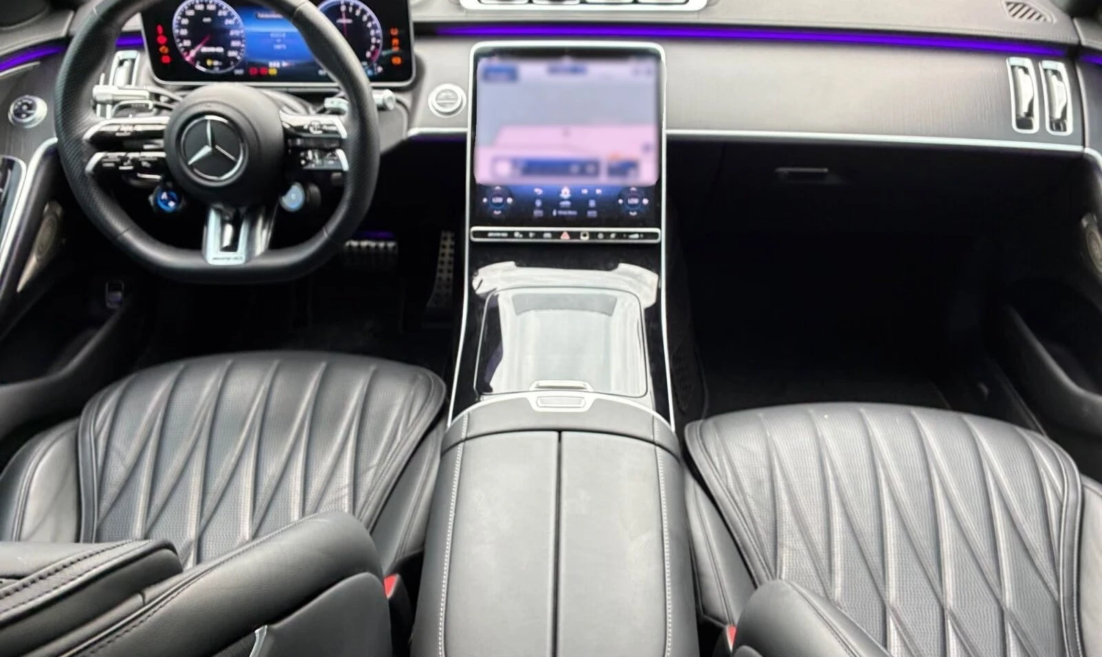 Mercedes-Benz S 63 AMG E-PERFORMANCE/ NIGHT/ BURM/ TV/ DIGITAL LIGHT/ HUD, снимка 10 - Автомобили и джипове - 55884176